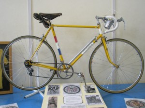 Percy Stallard massed start road bike